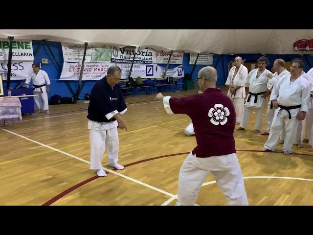 Karate-Do Shotokai Sensei Atsuo Hiruma black belt stage (1)