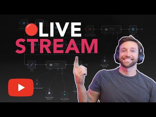 Build This n8n AI Agent That Can "Remember" Anything! - Live Stream Fail! - Backup Replay