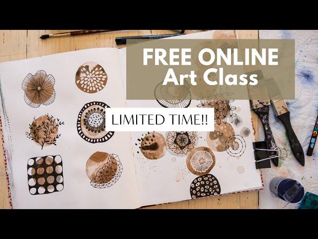 Free Course: Abstract Pattern Play  | Register Now!