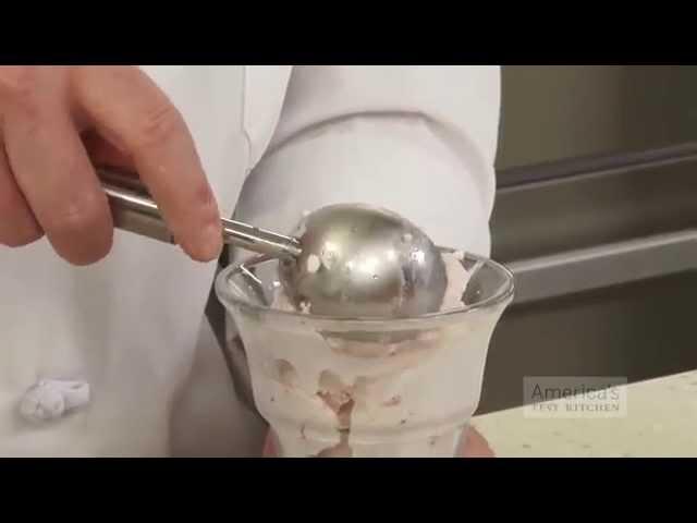 Ingenious! How to Scoop Ice Cream When It's Frozen Solid & Super Hard to Serve