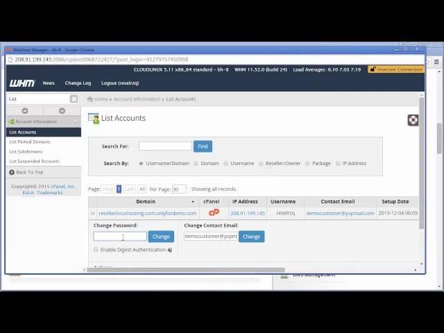 How To Access your Reseller Linux Hosting Panel | cPanel and WHM | ResellerClub Tutorial