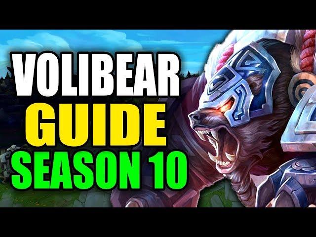 SEASON 10 VOLIBEAR GAMEPLAY GUIDE - (Best Volibear Build, Runes, Playstyle) - League of Legends