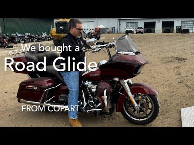 Road Glide Harley Davidson, Project from COPART. Step by step, Let’s see what we got into!