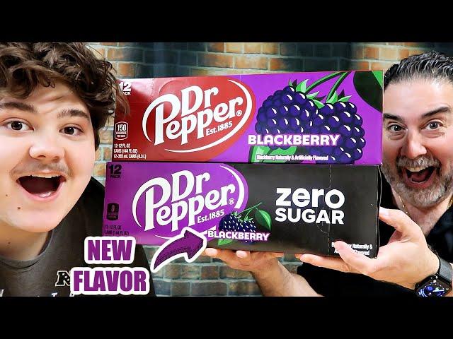 We FINALLY Found The Mysterious Blackberry Dr Pepper!