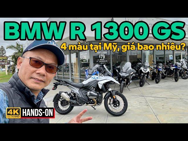 BMW R 1300 GS: XEM NHANH SIÊU PHẨM ADVENTURE TẠI SHOWROOM MỸ, 4 PHIÊN BẢN MÀU, GIÁ BAO NHIÊU?