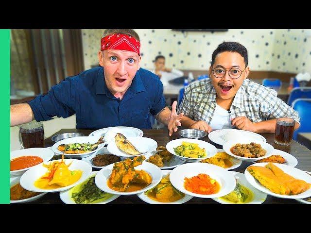 Traditional Jakarta Street Food You Must Try! Nasi Padang and Jakarta's BEST Fried Rice!