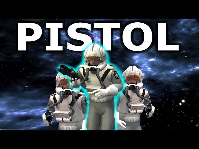 Can I Beat Star Wars Battlefront 2: Galactic Conquest With Only A PISTOL??