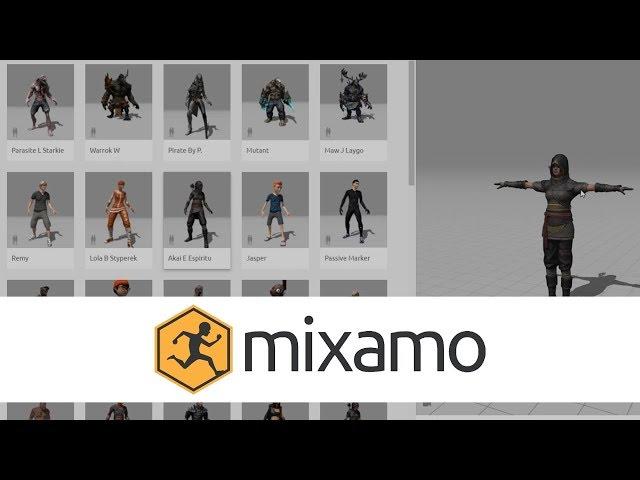 3D Charakter von Mixamo in Unity - inklusive Animationen