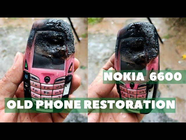 how to restore old nokia phone | Restoring nokia 6600 | Nokia phone restoration | Restoration video