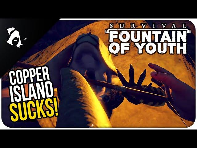 IT'S HOT HERE! | SURVIVAL FOUNTAIN OF YOUTH | Ep9