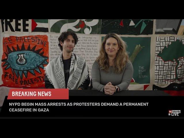 Seder in The Streets: Jewish Voice For Peace Protest + Susan Sarandon & Abby Martin