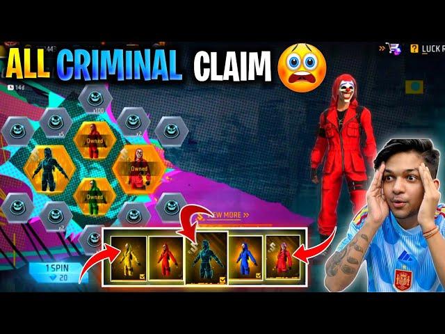 5Lakh Diamond Waste In Criminal Royal | All Criminal Bundle Return 