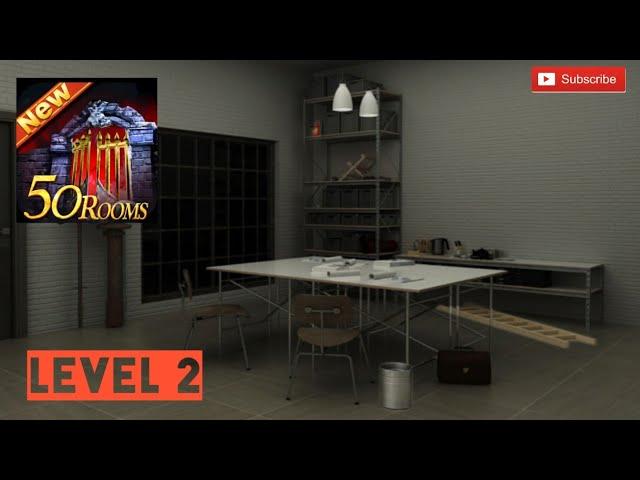 NEW 50 Room Escape II Level 2 Walkthrough (By 50 Room Studio)