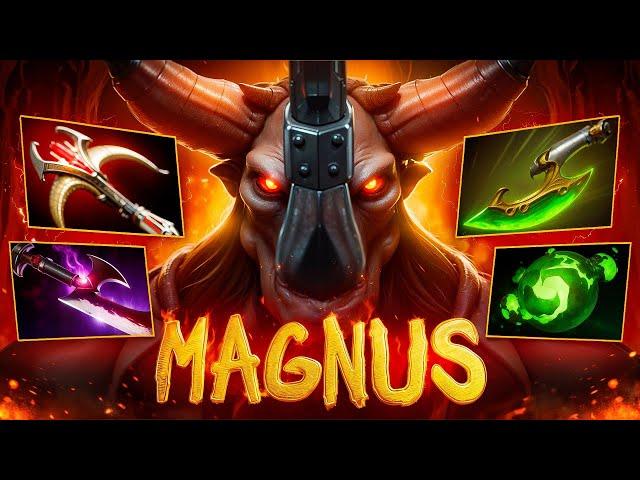 Керри МАГНУС от 17 летнего гения (16.000 ММР) | Magnus Dota 2