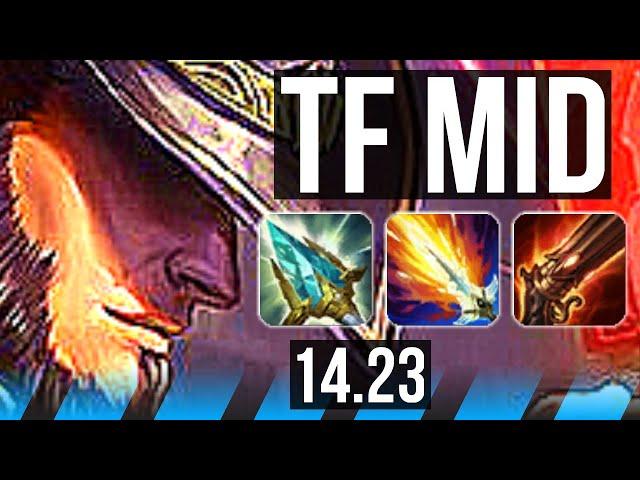 TWISTED FATE vs ZED (MID) | KR Master | 14.23