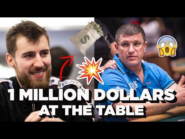 Leon Tsoukernik and Wiktor Malinovski : 1 Million dollars Cash Game Heads Up Poker PLO 3200/6400