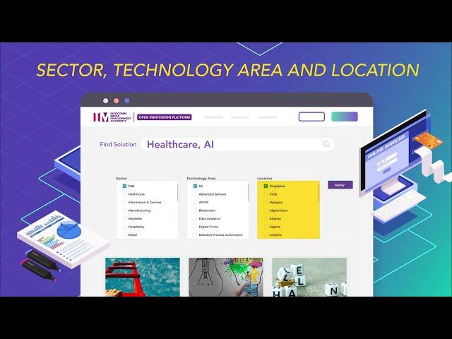 IMDA Open Innovation Platform's Discovery Engine