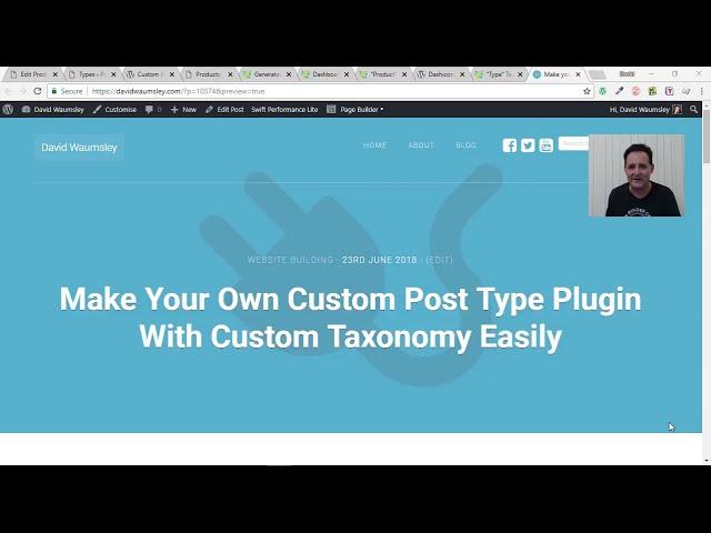 Make Your Own Custom Post Type Plugin With Custom Taxonomy Easily