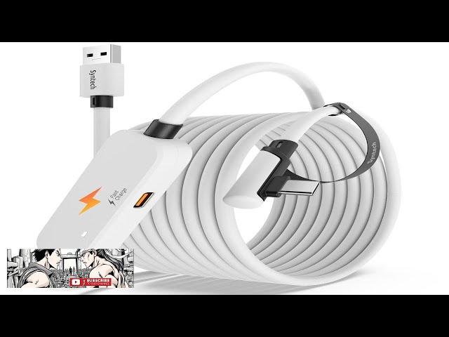 Syntech Link Cable with Charging 16FT Compatible with Meta Quest 3S/Quest 3/Oculus Review