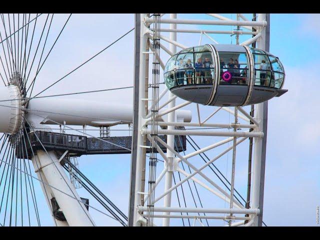 Прогулка по Лондону. Колесо обозрения - Лондонский глаз.  London eye.