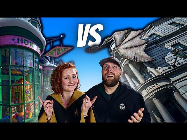 Which Part Of The Wizarding World Is BEST? Hogsmeade VS Diagon Alley