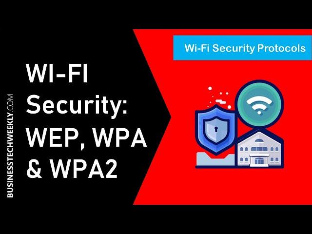 WiFi Security: What is WEP, WPA, and WPA2