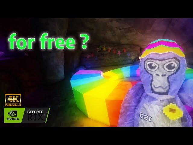 How to Enable Ray Tracing in Gorilla Tag FOR FREE (4k, RTX)