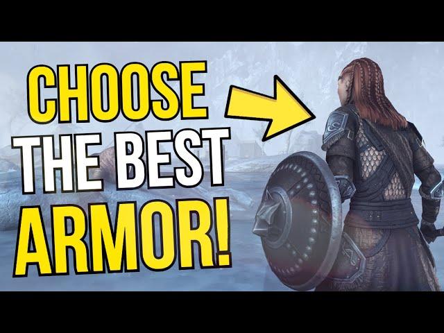 Which Armor Type Is Best For YOU? The ESO ULTIMATE ARMOR Guide For Beginners!