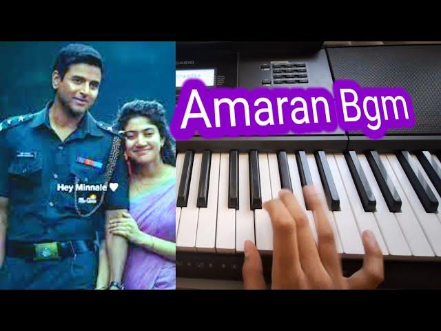 Amaran Bgm Piano Cover |sai pallavi| Amaran - Sai Pallavi Intro Bgm |Piano Tutorial|beatswithshariq