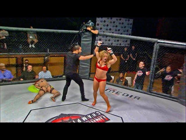 She Was OUT COLD! Valentine vs Norris HEATED MMA Fight