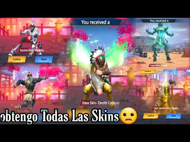 Omega Legends|  I get all red tier Skins 