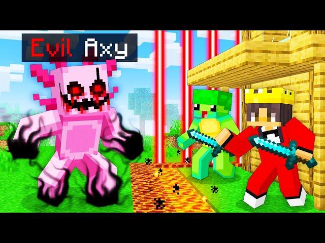 EVIL AXY vs The Most Secure House in Minecraft!