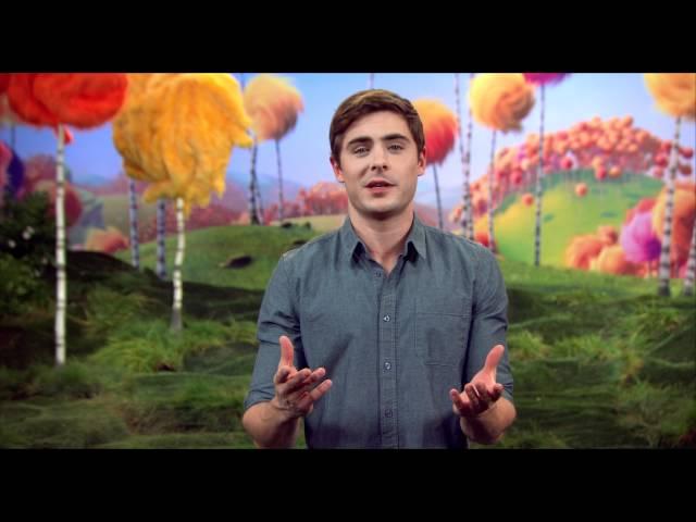 The Lorax's Zac Efron shares some helpful hints!