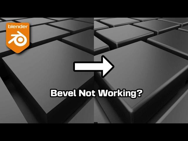 Fix any bevel issue in seconds! Blender 4.2