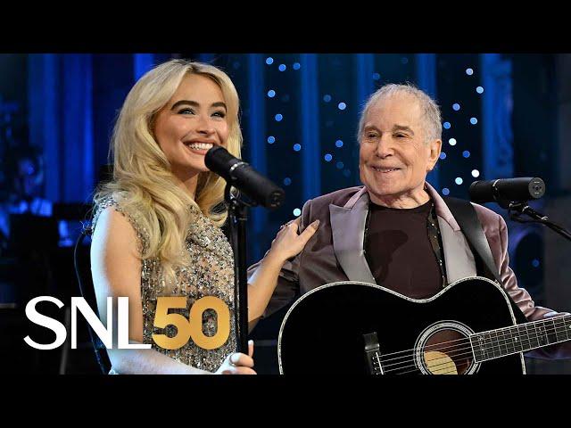 Paul Simon and Sabrina Carpenter: Homeward Bound (Live) – SNL50