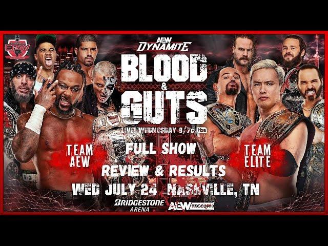 AEW Dynamite 7/24/24 Full Show Review & Results | #AEW Blood And Guts