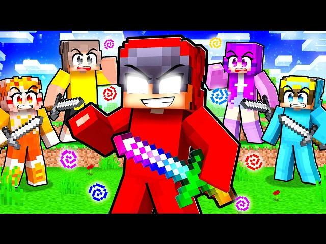 Hunters vs Super OP Speedrunner in Minecraft