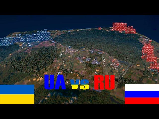 10.000 UKRAINE ARMY vs 10.000 RUSSIAN ARMY | WARNO