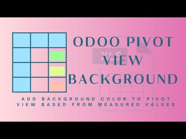 Odoo Pivot View Background Color based on Measure Values | Pivot Heatmap | Odoo Support by MAC5