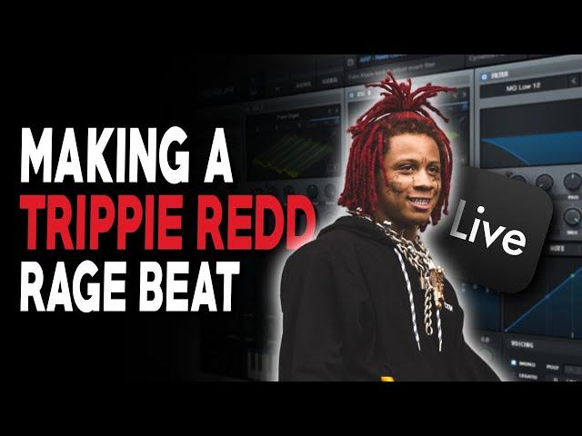 Rage beat tutorial Ableton 2021 | Trippie Redd 'miss the rage' type beat tutorial 