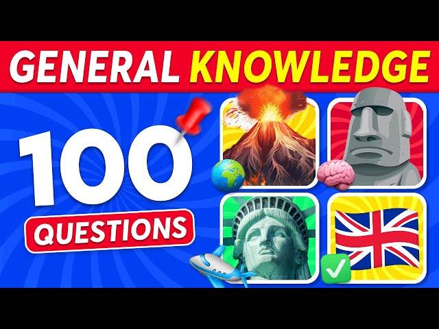 How Good is Your Geography?  100 General Knowledge Geography Quiz! 