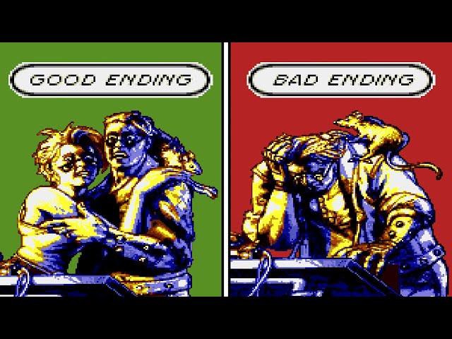 Comix Zone (Sega Genesis) | Bad Ending vs Good Ending