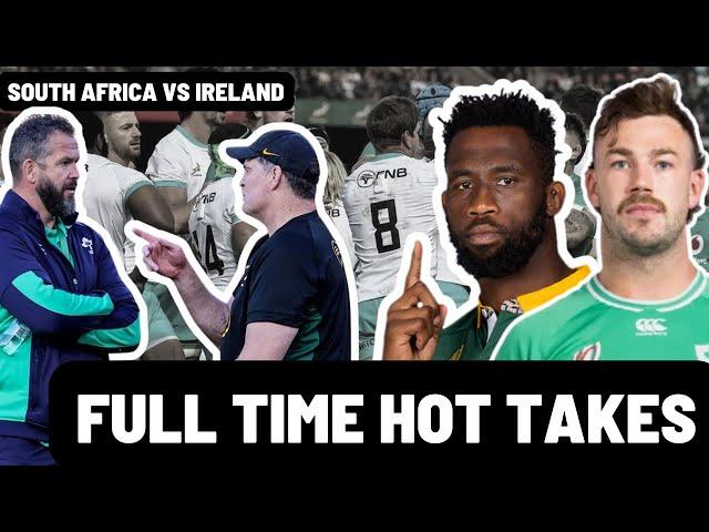 SOUTH AFRICA vs IRELAND | FULL TIME HOT TAKES