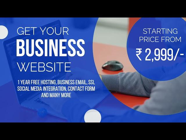 Get Premium Quality Business Website @2,999/- | Picasso Multimedia