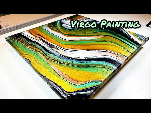 Must Watch! Virgo-Inspired Fluid Abstract Art