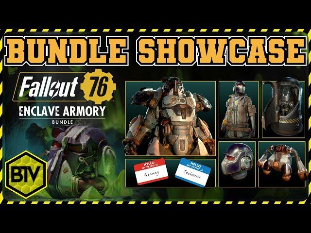 Fallout 76: Gleaming Depths Enclave Armory Bundle! (Showcase) #ad #sponsored #bethesda #fallout