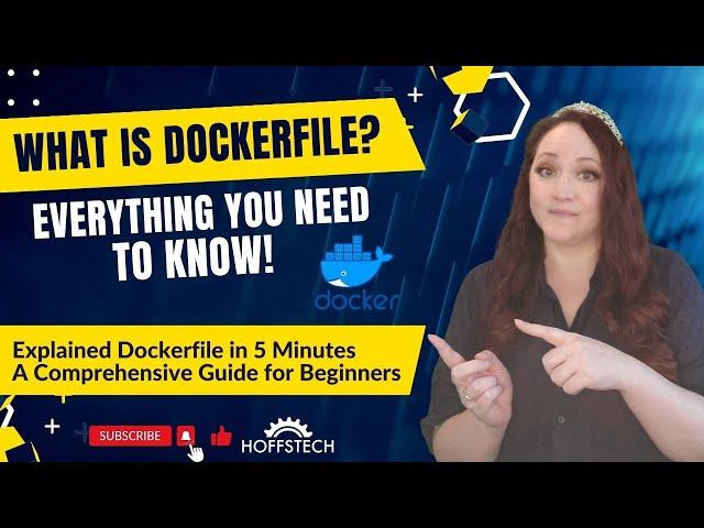 Dockerfile Explained in 5 Minutes: A Quick Overview for Beginners | Docker Tutorial