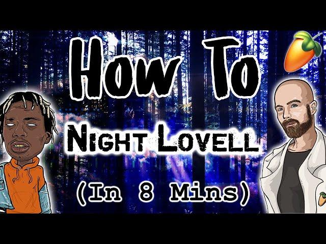 From Scratch: A Night Lovell song in 8 minutes | FL Studio trap tutorial