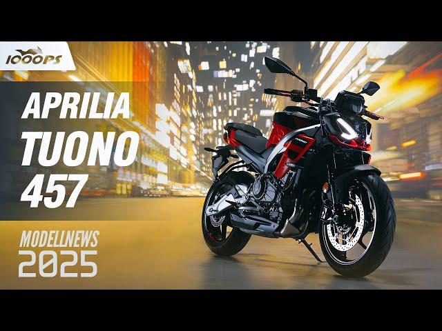 Aprilia Tuono 457 - New 48 HP Naked Bike at the EICMA 2025