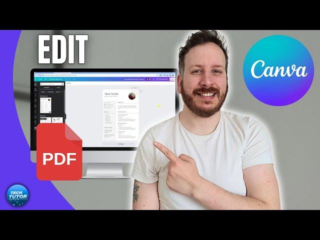 How To Edit PDF File In Canva